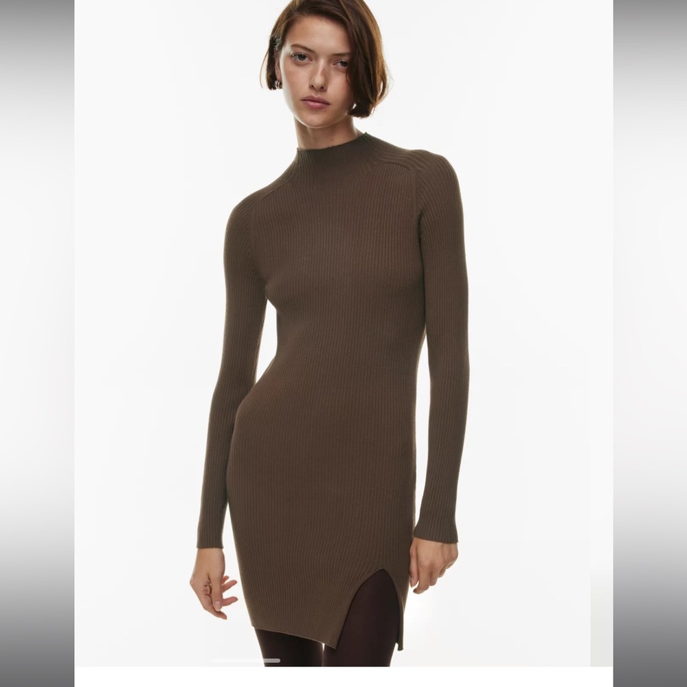 Wilfred Alchemy mini dress - brown. NEVER WORN